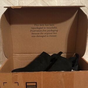 Black Suede Ankle Boots